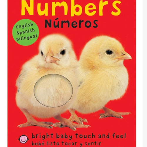 Bright Baby Touch & Feel: Bilingual Numbers / Números: English-Spanish Bilingual (Spanish Edition)