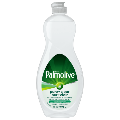 Palmolive Ultra Pure + Clear Liquid Dish Soap, Spring Fresh Scent, 591 mL - Walmart.ca