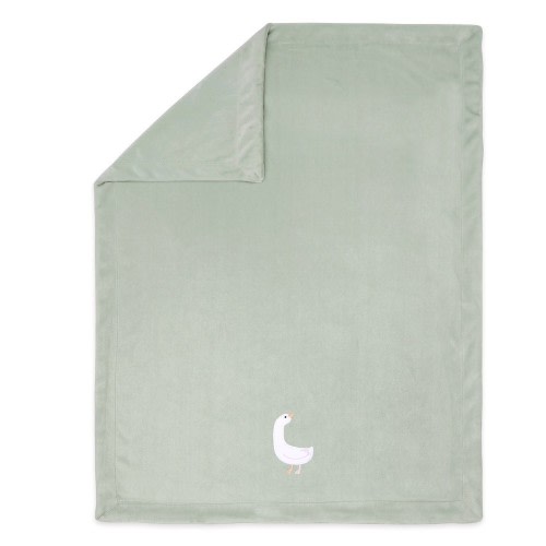 4Baby Fleece Applique Blanket Duck Green