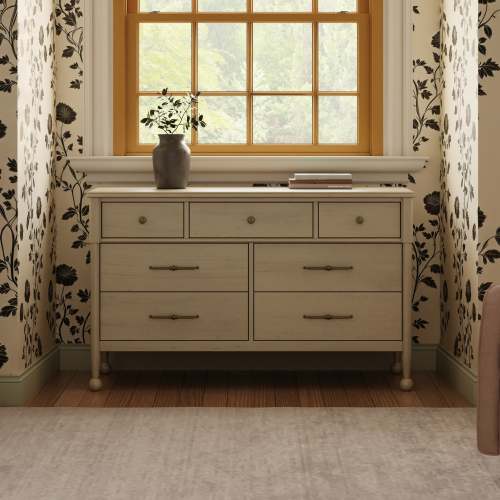 Namesake Alouette 7-Drawer Wide Assembled Dresser (56")