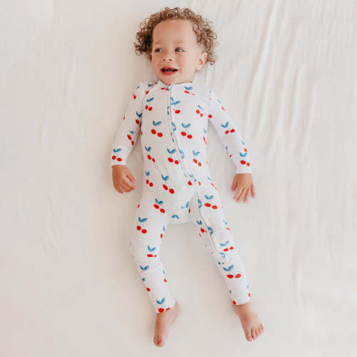 Bamboo Convertible Zip-Up Footie Pajama - Talia