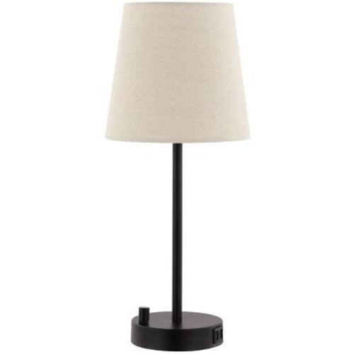 Fowley Table Lamp W/ USB Port - 18.75 Inch Height - TBL4461 - Black - Safavieh