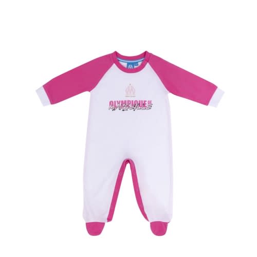 OM Baby Girl Sleepsuit Olympique de Marseille Official Store