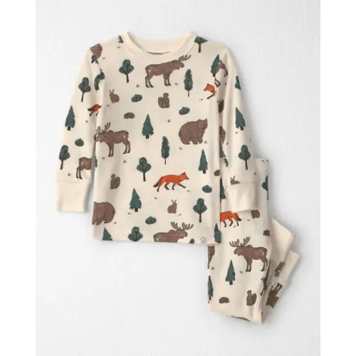 Baby 2-Piece Organic Cotton Pajamas in Woodland Creatures - Little Planet | Carter's