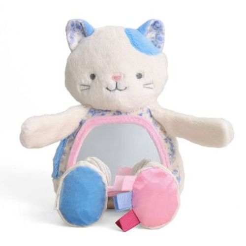 Itzy Ritzy Bitzy Sensory Tummy Time Mirror Toy - Kitty