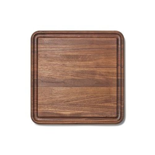 Caraway Home 12" Prep and Serve Butcher Block Walnut