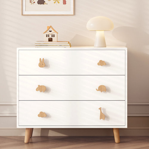 Trinx 3 Drawer Kids Dresser | Wayfair