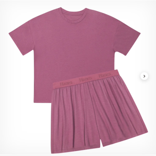 Originals 2 Piece Lounge Set, Comfywear SuperSoft Boxy T-Shirt & Sleep Shorts Loungewear Set