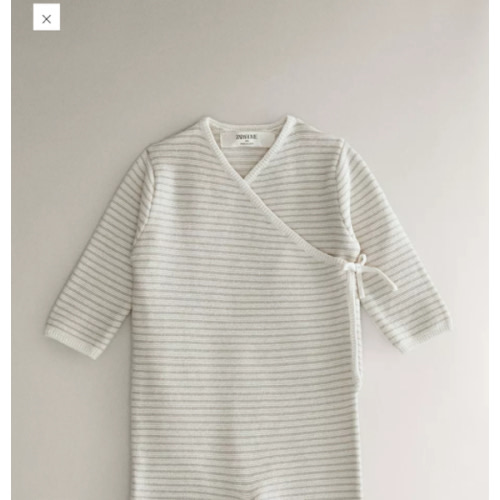 COTTON AND SILK BABY ROMPER - Light beige | ZARA United States