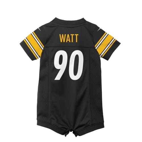 T.J. Watt #90 Newborn/Infant Nike Replica Jersey Romper