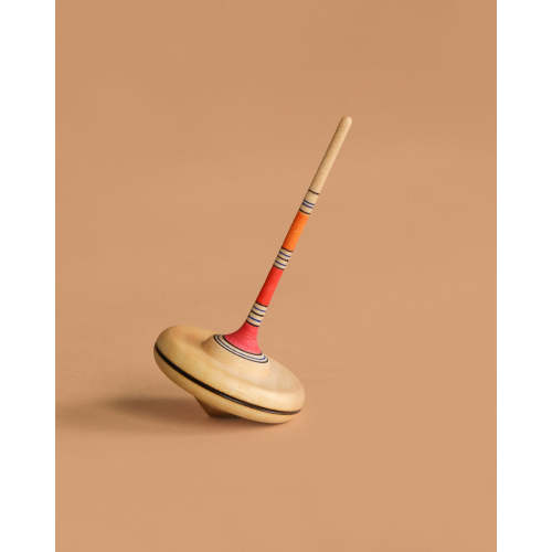 Mader Spaghetti Spinning Top - Red