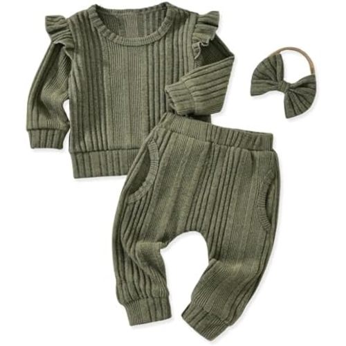 Aalizzwell Infant Baby Girl Fall Winter Outfit