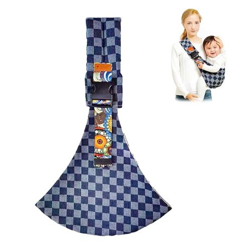 yemyig Baby Sling Carrier,Toddler Carrier, 2024 New Baby Carrier Newborn to Toddler,Portable Lightweight Non-Slip Hip Seat Carrier 10-30lbs(Square)