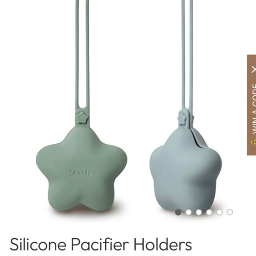 Silicone Pacifier Holders