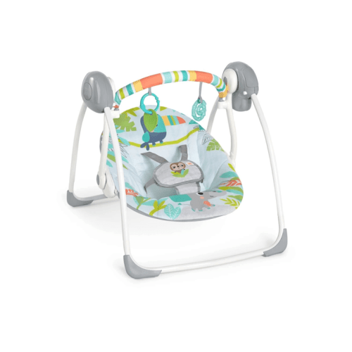 Bright Starts Rainforest Vibes Portable Swing