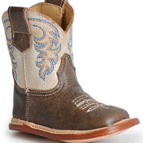 Roper Infants' Cowbabies Parker Western Boots - Broad Square Toe
