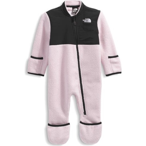 Denali Fleece Romper, Mittens & Booties Set, 6-12M