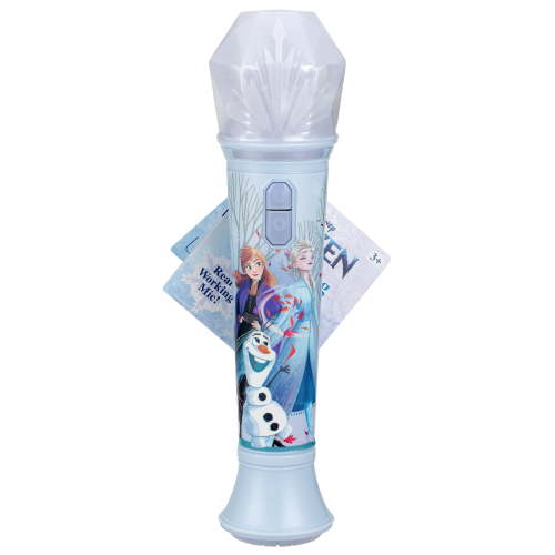 Disney Frozen Sing Along Microphone, Includes Built-in Music and Lights, Children Ages 18+ Months