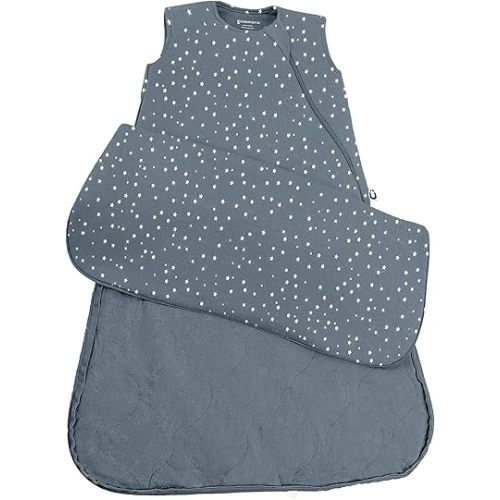 GUNAMUNA Sleep Sacks for Babies Toddlers and Newborns, Easy Changing Diaper Zipper, Cozy, 2.5 TOG