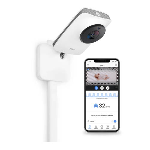 Miku Pro Smart Baby Monitor | No Contact Breathing and Sleep Tracking