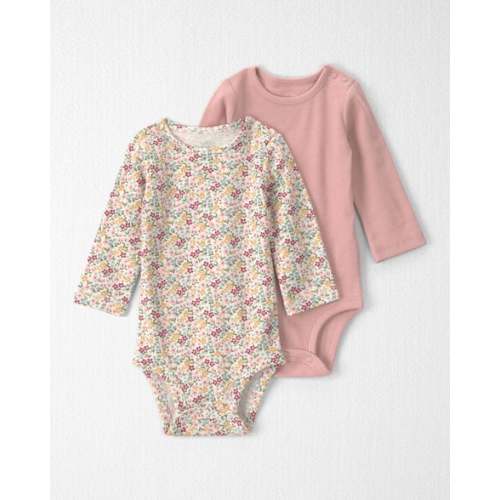 Baby Girl 2-Pack Organic Cotton Bodysuits - Little Planet | Carter's