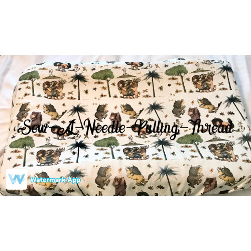 Where the Wild Things Are Washable Changing Pad Cover/Crib Sheet