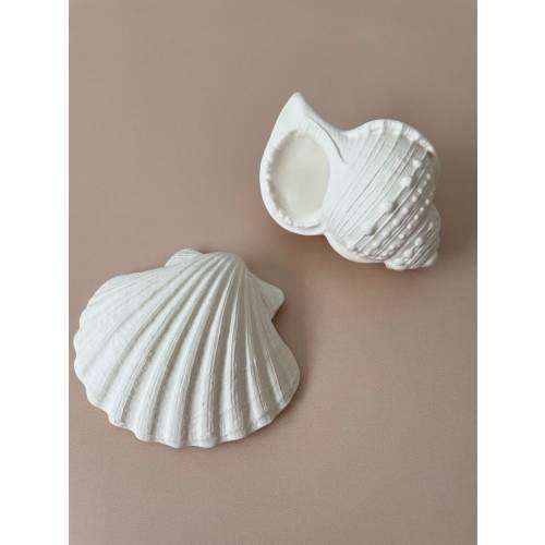 Shell Teether Natural Rubber | Baby Toy | Biodegradable Teether | Sensory Toy | Gemkobaby