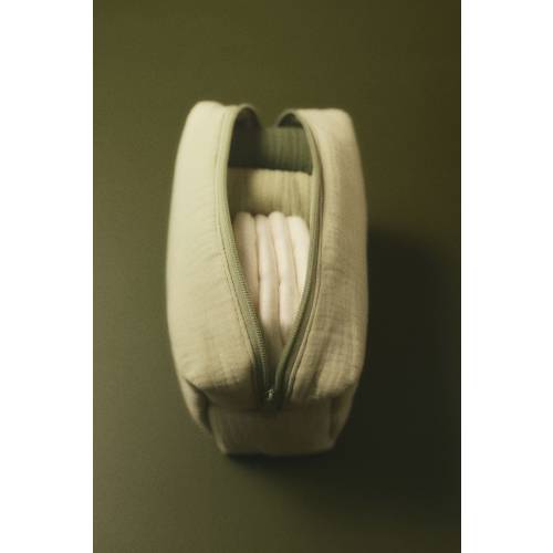 Muslin Diaper Bag - Light khaki green - Home All | H&M US