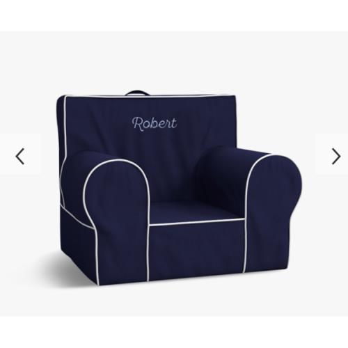 Anywhere Chair®, Twill with White Piping