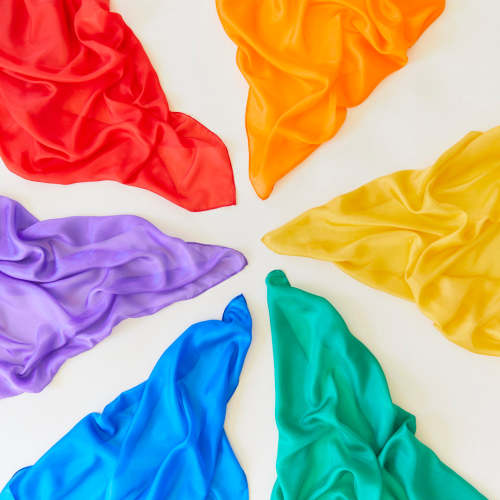 Primary Playsilk Set 6 – Sarah's Silks