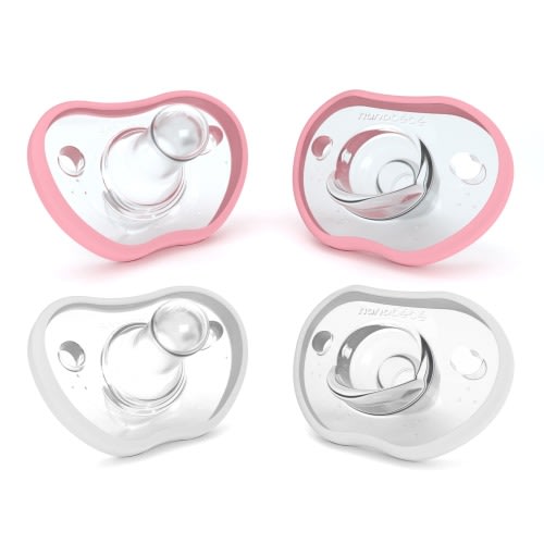 Flexy Active Pacifier - 4m+ Silicone Pacifier, 4-pack