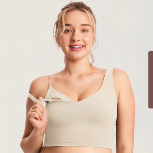 Natrelax® Nursing Crop Tank Top