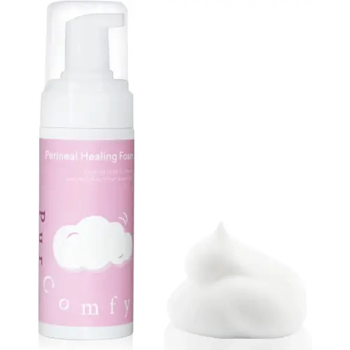 PurComfy Perineal Soothing Foam for Postpartum Care, Cooling Postpartum Foam with Camellia Japonica Extract for After Birth, 5 Fl Oz