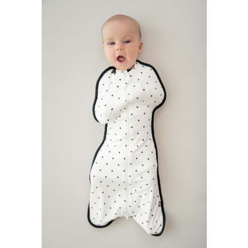 Swaddle Bag in Midnight Polka Dot 0.5