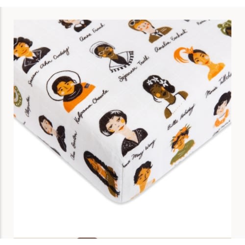 Babyletto Crib Sheet in GOTS Certified Organic Muslin Cotton