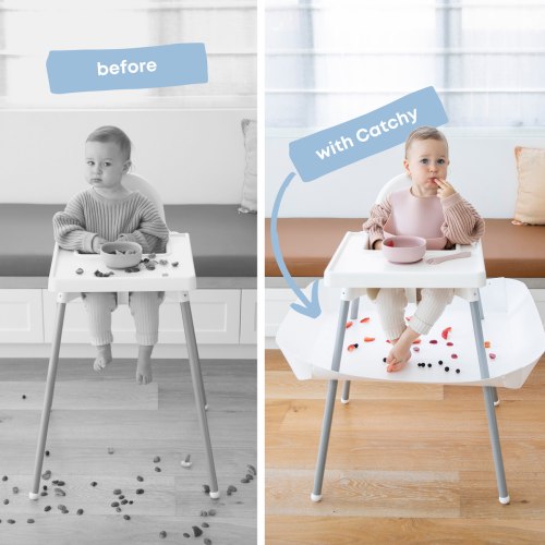Catchy - the food and mess catcher for high chairs