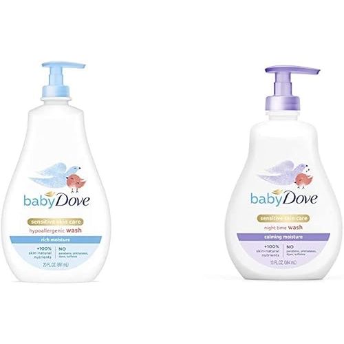 Baby Dove Tip to Toe Body Wash and Shampoo and Calming Nights Body Wash and Shampoo