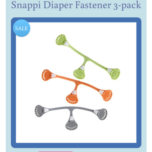 Snappi Diaper Fastener 3-pack | Diaper Depot
