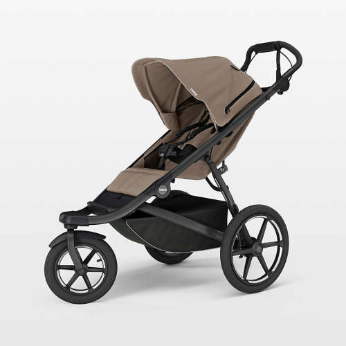 Thule Urban Glide 3 Tinted Taupe All Terrain Stroller with Magnetic Buckle