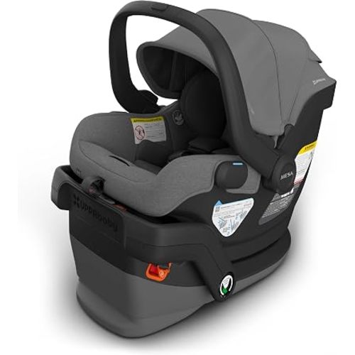 UPPAbaby Mesa V3 Infant Car Seat with Base, Insert & SmartSecure - Greyson