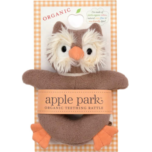 Soft Teething Rattle - Owl