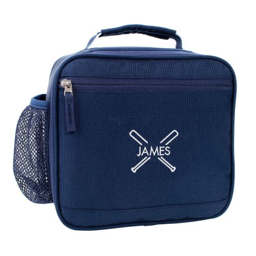Mackenzie Navy Solid Lunch Boxes | Pottery Barn Kids