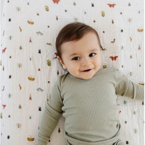 Cutie Crawlies Crib Sheet