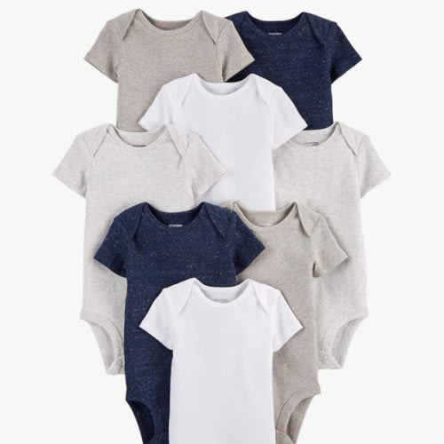 Simple Joys by Carter's Baby 8-Pack Short-Sleeve Bodysuit