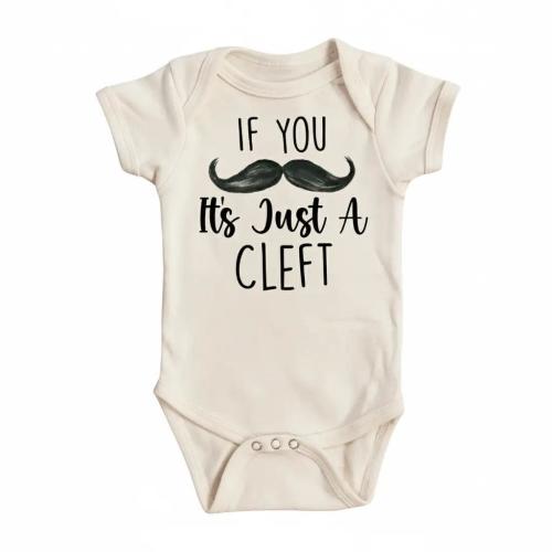 Cleft Lip Baby Onesie® Newborn Cotton Bodysuit Baby Shower Gift