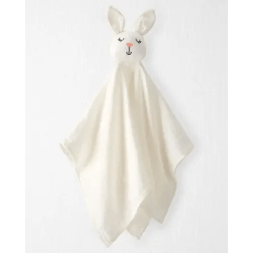 Baby Organic Cotton Muslin Bunny Lovey - Little Planet | Carter's