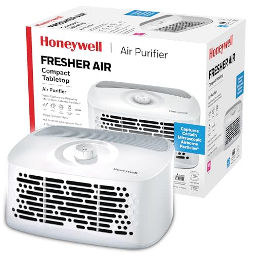 Honeywell Hepaclean Tabletop 13' x 13' Room Air Purifier