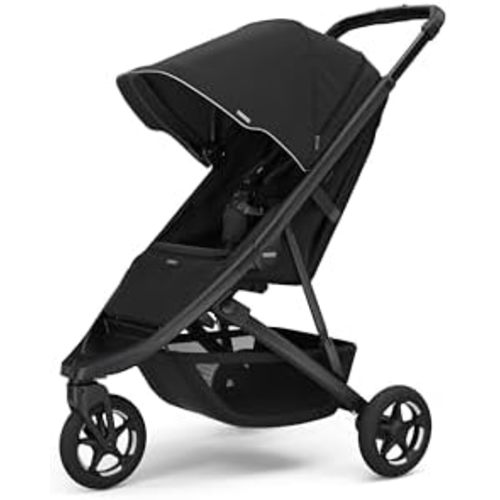 Thule Spring 2 Single Child Stroller, Lightweight & maneuverable, Compact fold, Ventilated Canopy, Adjustable Handlebar