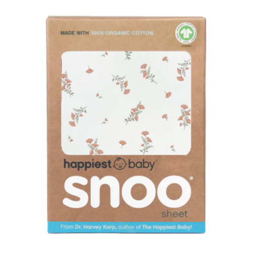 100% Organic Cotton SNOO Baby Bassinet Fitted Sheet
