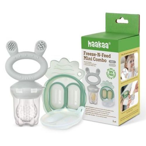 Haakaa Freeze-N-Feed Mini Combo Slate Grey